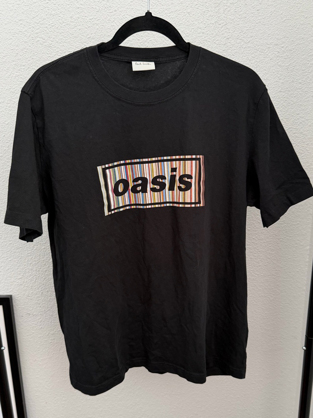 Paul Smith x Oasis black tshirt man